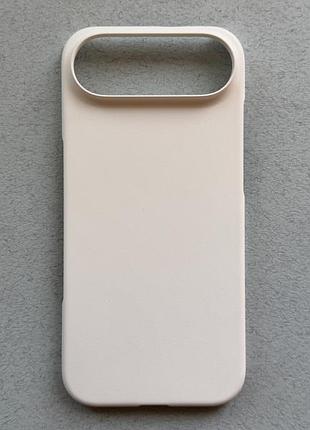 Apple iphone air чехол-накладка (бампер) белый, пластиковый, матовый