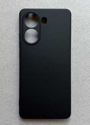 Xiaomi poco x7 pro чехол wave colorful case (tpu) силиконовый противоударный чёрный накладка панель бампер