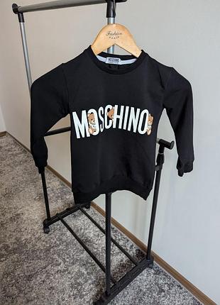 Світшот moschino чорний ведмедики