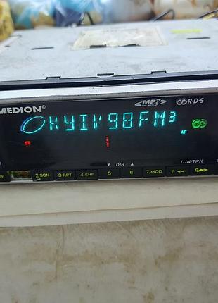Автомагнитола medion md42540 cd sd usb 50wx4 germany