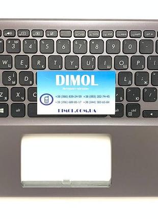 Передняя панель asus vivobook 14 x412, x412f, x412fa, x412u, x412d, x412ua, x412uf сланцево-серый