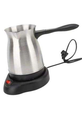Электрическая кофеварка турецкая из нержавеющей стали sokany sk-09044 top shop ua_