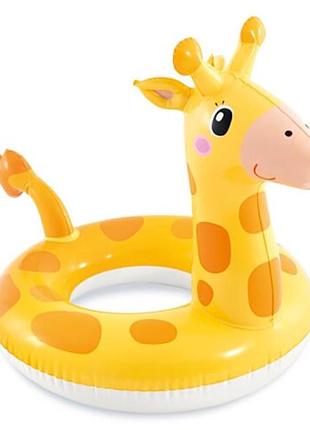 Надувний круг intex дитячий 106 см 59221_yellow
