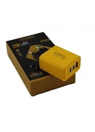 Адаптер usb та 2 type c 65w top shop ua_