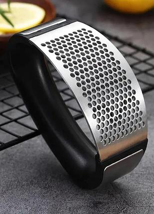 Чесночница пресс для чеснока из нержавеющей стали garlic press top shop ua_