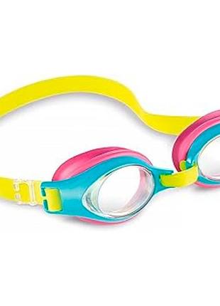 Очки для плавания intex для детей 55611_pink-blue