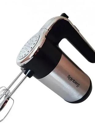Миксер ручной rainberg rb-2217 5 режимов top shop ua_