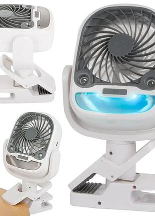 Настольный вентилятор, увлажнитель воздуха с разъемом, usb rgb 2в1 top shop ua_