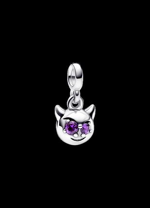 Серебряная бусина для браслетов pandora me дьяволёнок 792294c01