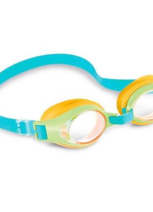 Очки для плавания intex для детей 55611_blue-yellow