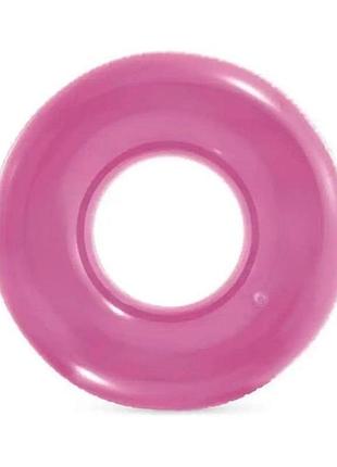 Надувне коло intex неон 76 см 59260_violet