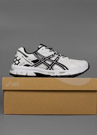 Женские кроссовки спортивныеasics gel-kahana 8 white black