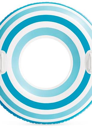 Intex круг 91см "звезды" с ручками (3 цвета) 59256_blue-white