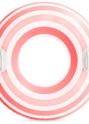 Intex круг 91см "звезды" с ручками (3 цвета) 59256_pink-white