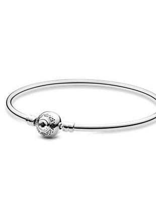 Серебряный браслет для шармов пандора princess jasmine & aladdin bangle 598037czmastersem