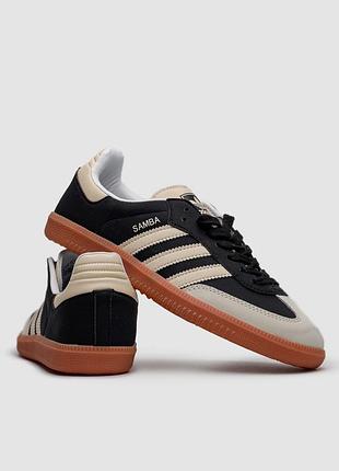 Adidas samba og black beige gum