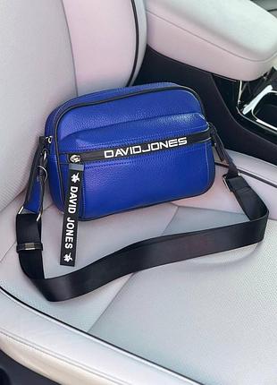 Клатч крос-боді david jones 5989-1 синій