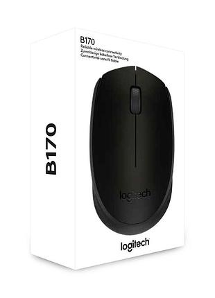 Бездротова мишка мишка logitech b170 black (910-004798) u0254714