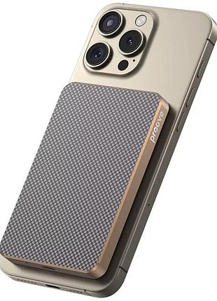 Портативна батарея proove carbon slim 20w 5000mah (sunflare) 67166 proove