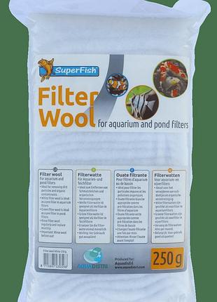 Фильтрующая вата filter cotton white 250gr (c8040011)