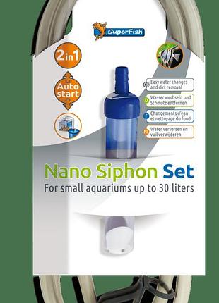 Сифон для грунта sf nano syphon set (a4040087)
