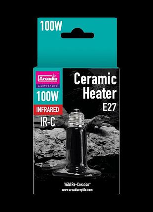 Arcadia ceramic heater bulb 100 watt (r2100105) лампа нагрева для рептилий