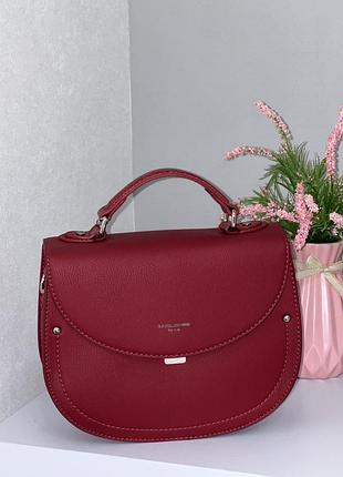 Кросс-боді david jones 6135-2 червоний