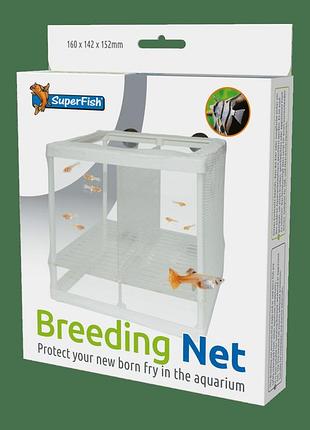 Отсадник для рыб сетчатый sf breeding net (160x142x152 mm) (a4040130)