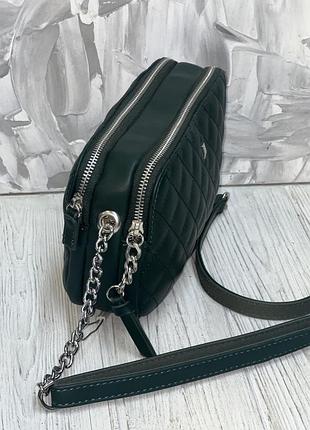 Клатч кросс-боди david jones 5383 зеленый 4