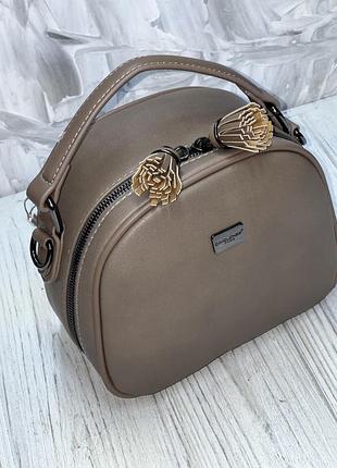 Клатч кросс-боди david jones 3913 мокко 2