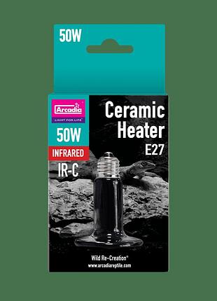 Arcadia ceramic heater bulb 50 watt (r2100090) лампа нагрева для рептилий