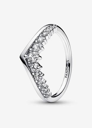Серебряное кольцо pandora 192320c01 54