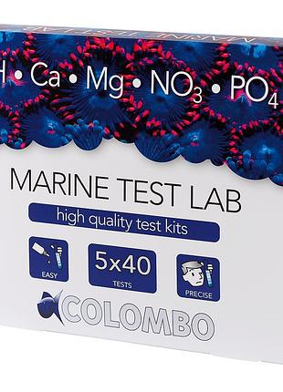 Colombo marine test lab (kh-ca-mg-no3-po4) (n5060625) набор тестов/лаборатория для морского аквариума