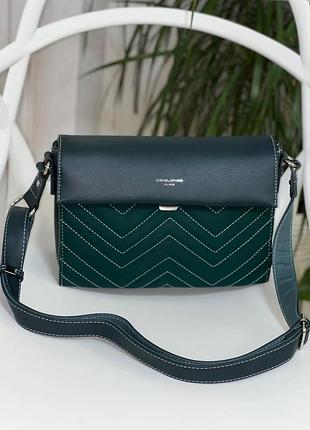 Клатч david jones 5404 зеленый