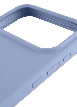 Чохол silicone case full camera protective (aa)) для apple iphone 17 pro / 18 pro (6.3") (блакитний / lilac blue) 00088556 3