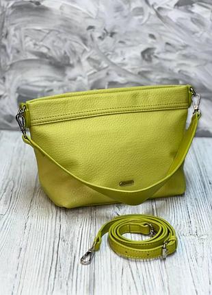 Сумка david jones cм6661 жовтий