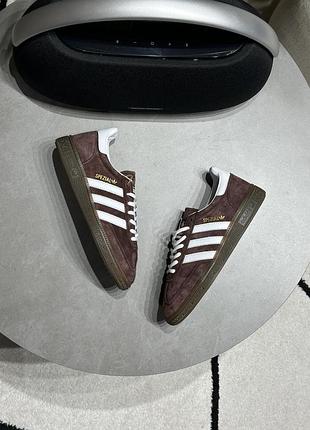 Adidas spezial brown white