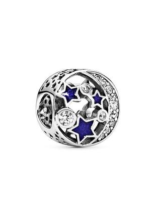 Шарм pandora "сияющее небо ночью" 791992cz mastersem