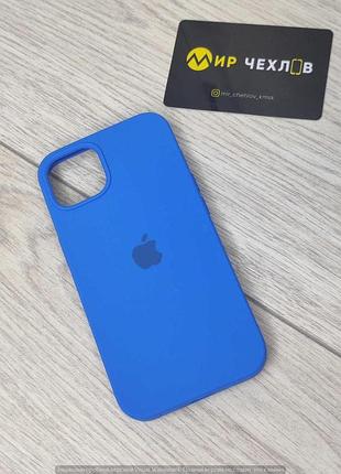 Чохол silicone case full protective (aa) для apple iphone 13 (6.1") (синій/royal blue) 49838 49838* 49838