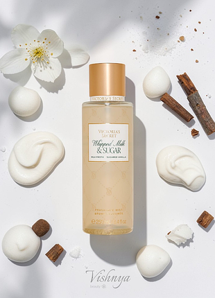 Парфюмированный спрей victoria's secret whipped sugar &amp; milk 250 мл (оригинал!)