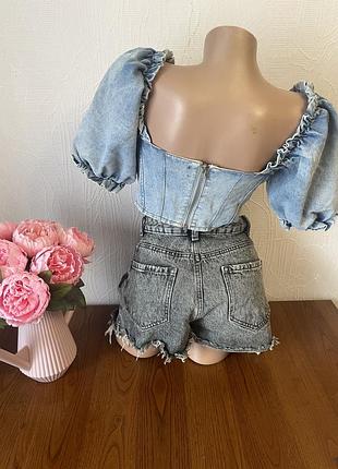Джинсові шорти denim co 2