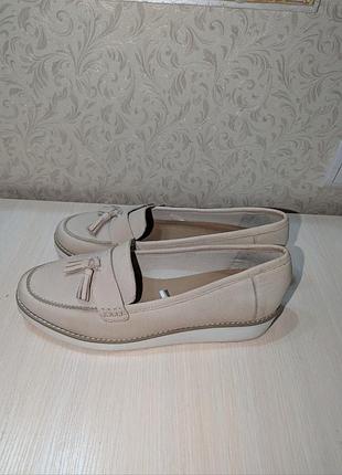 Лоферы marks and spencer кожа туфли 43р по уст 28 см ширина 9 см marks and spencer босоножк 3.5 см