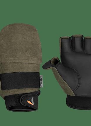 Перчатки grip max windstopper olive l