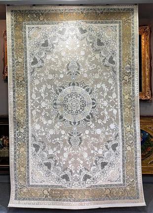 Ковер рельефный золотистое наслаждение 150х225 см плотность 4,5 млн узелков на метр