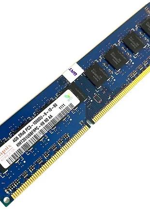 Оперативная память hynix ddr3 1333mhz 4gb 2rx8 pc3-10600u-9-10-b0 (hmt351u6bfr8c-h9) бу
