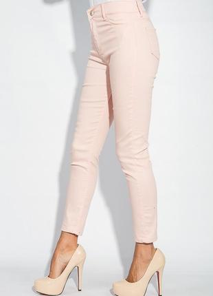 Летние брюки женские,короткие персиковые2 фото