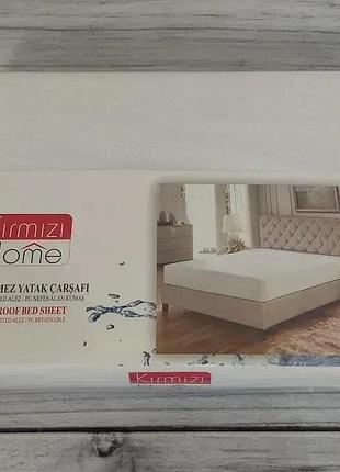 Захисний водонепроникний наматрацник kirmizi home 100 на 200 см туреччина