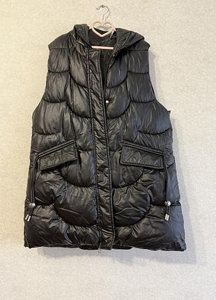 Жилетка жіноча довга m l xl