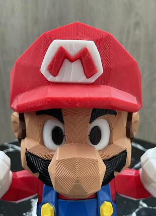 Маріо 3д модель / mario 2d model 3