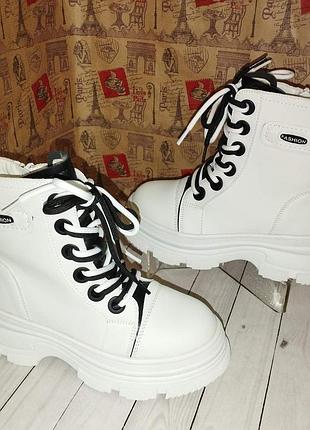 Зимові дитячі теплі черевики для дівчинки 7